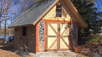 Post 7 by Cordwood Construction on YouTube (video)