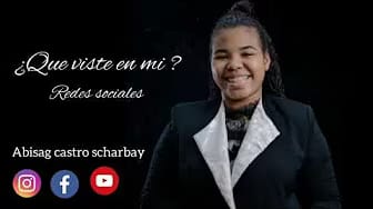 Post 4 by Abisag Castro scharbay —Oficial on YouTube (video)