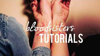 Post 1 by BloodSisters Tutorials on YouTube (video)