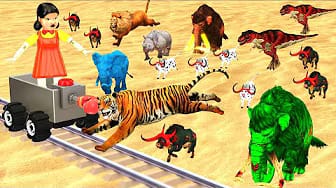 Post 1 by Animals Funny Animation on YouTube (video)