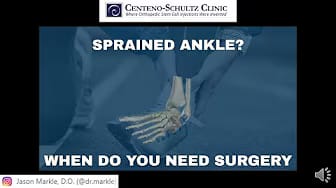 Post 7 by Dr. Markle: Regenerative Orthopedics Expert on YouTube (video)