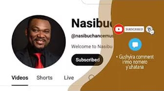 Post 10 by Nasibuchancemusic on YouTube (video)
