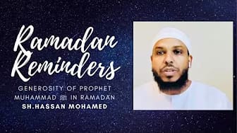 Post 7 by Hassan Mohamed on YouTube (video)