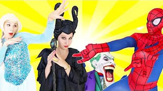 Post 5 by Superheroes Princesses Villains on YouTube (video)