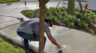 Post 4 by J Harris Concrete on YouTube (video)