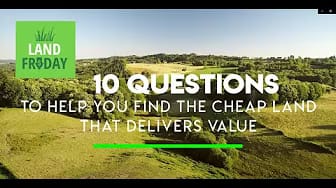 Post 8 by Land Friday - Land for Sale CHEAP on YouTube (video)