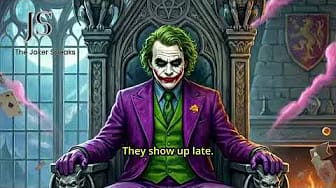Post 1 by The Joker speaks on YouTube (video)