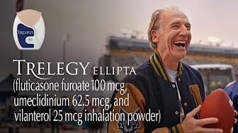 Post 2 by TRELEGY (fluticasone furoate, umeclidinium & vilanterol) on YouTube (video)
