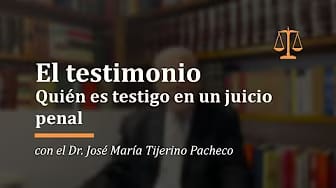 Post 2 by El Proceso Penal, reflexiones. on YouTube (video)