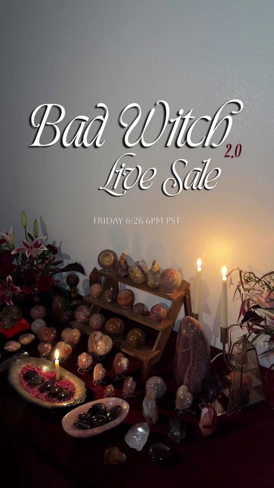 Post 1 by Bad Witch Crystals on TikTok (video)