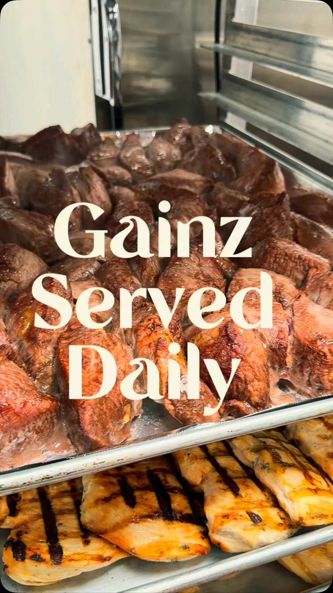 Post 1 by Gainz and Shreds Meal Prep®️ | San Jose | health food service on Instagram (video)