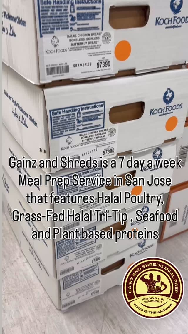 Post 9 by Gainz and Shreds Meal Prep®️ | San Jose | health food service on Instagram (video)