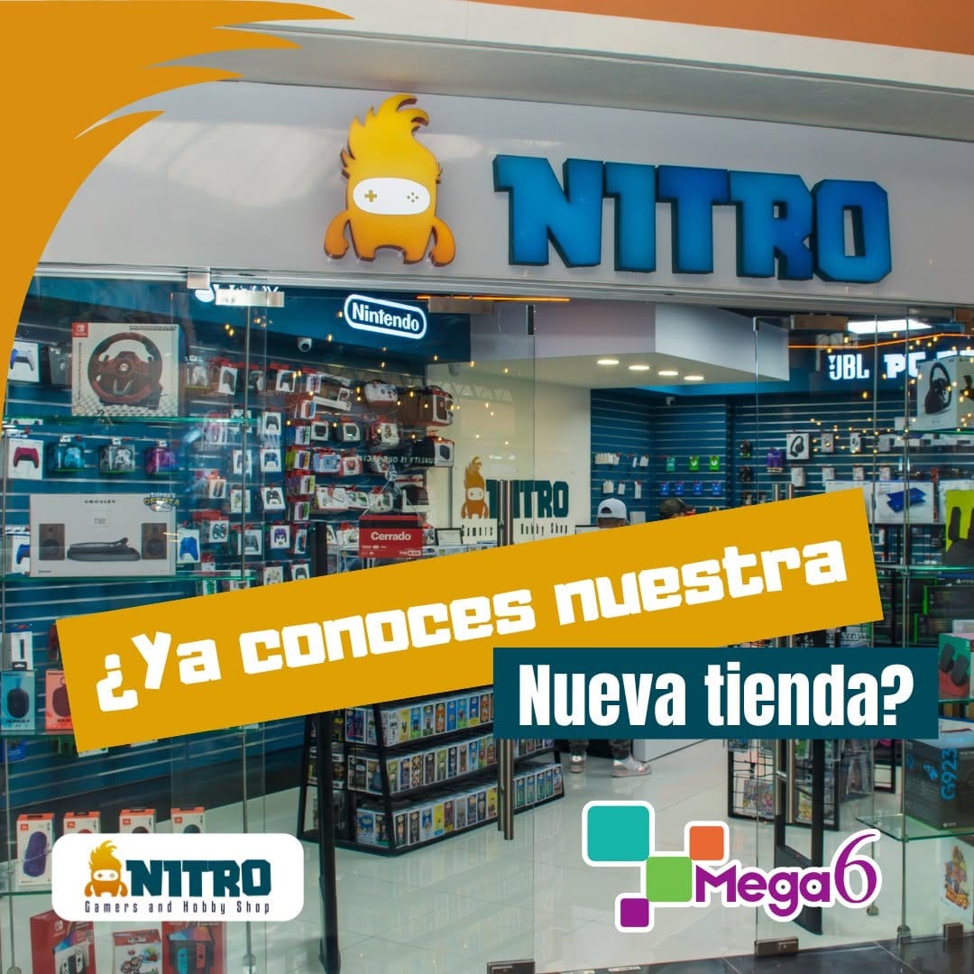 Post 8 by Nitro shop / Tecnología / Gadgets / Videojuegos on Instagram (image)