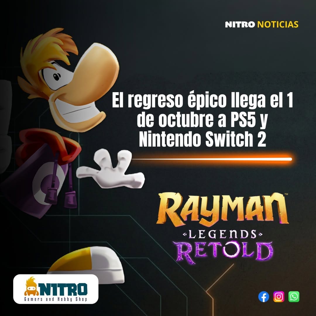 Post 7 by Nitro shop / Tecnología / Gadgets / Videojuegos on Instagram (image)