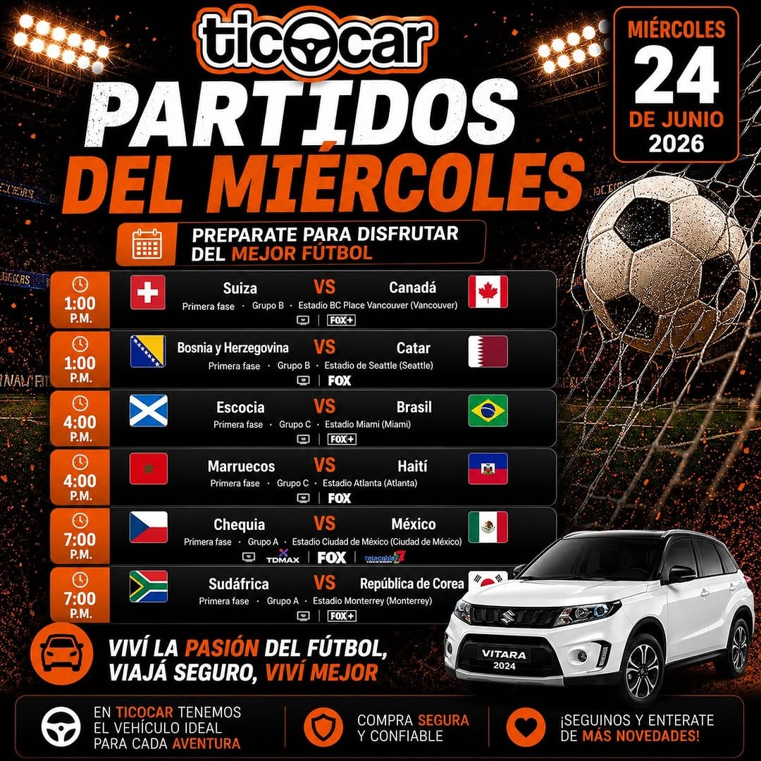 Post 5 by Ticocar Costa Rica on Instagram (image)