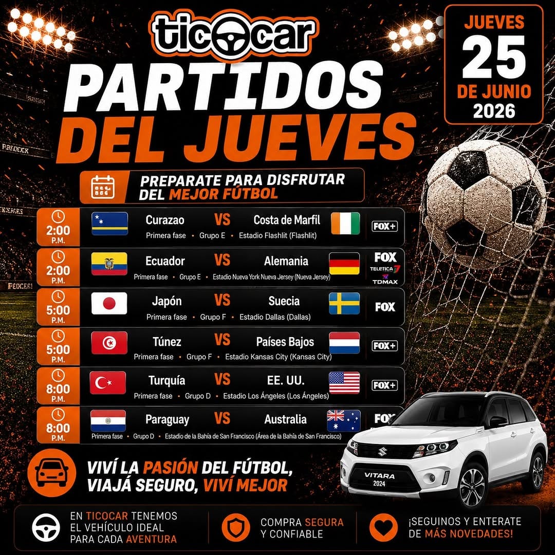 Post 2 by Ticocar Costa Rica on Instagram (image)