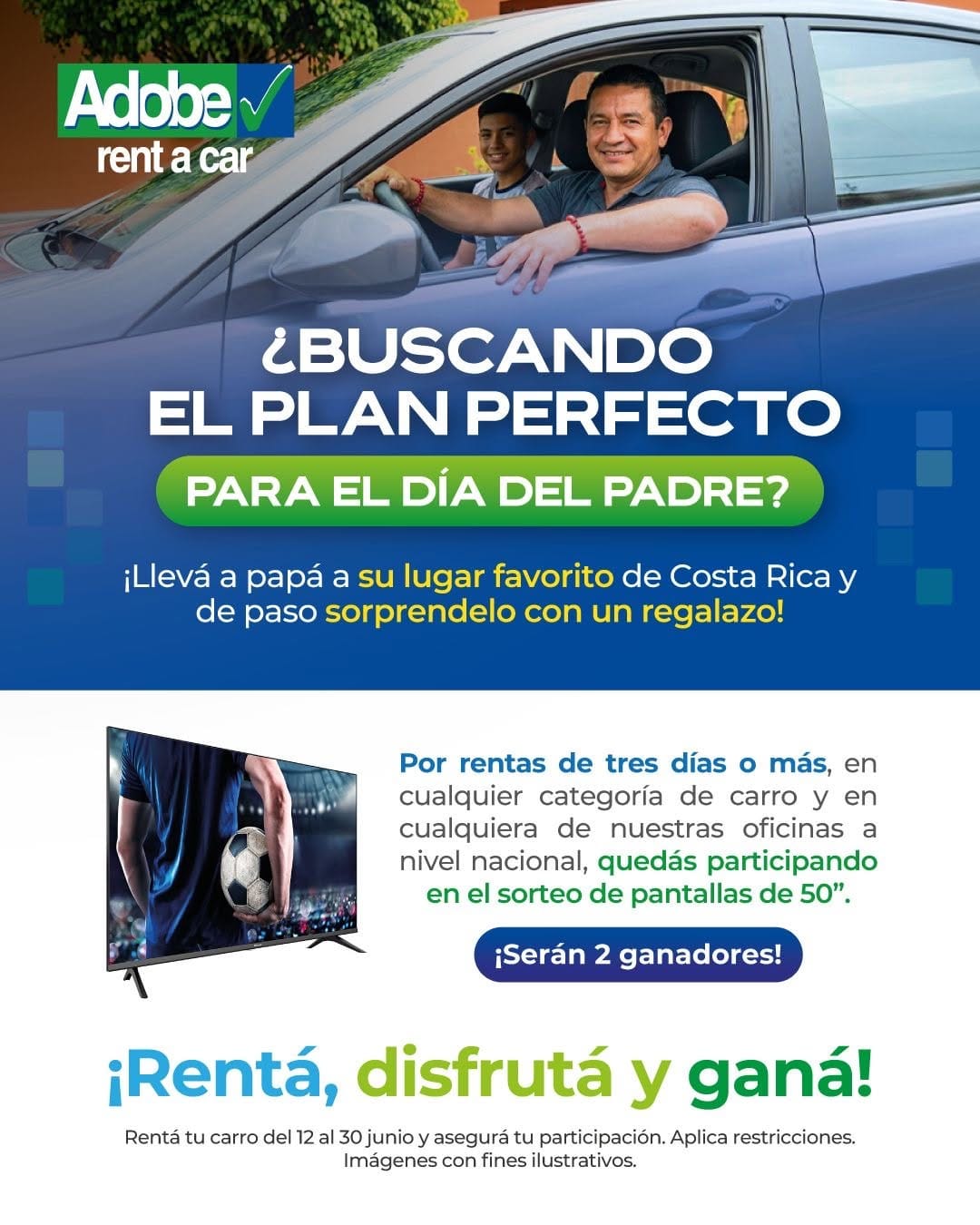 Post 8 by Adobe Rent a Car on Instagram (image)