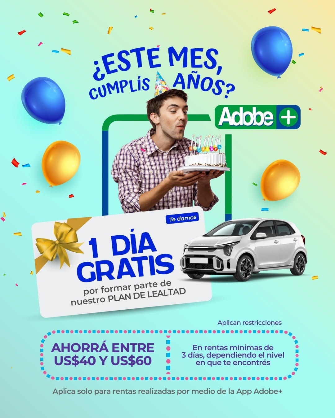 Post 10 by Adobe Rent a Car on Instagram (image)