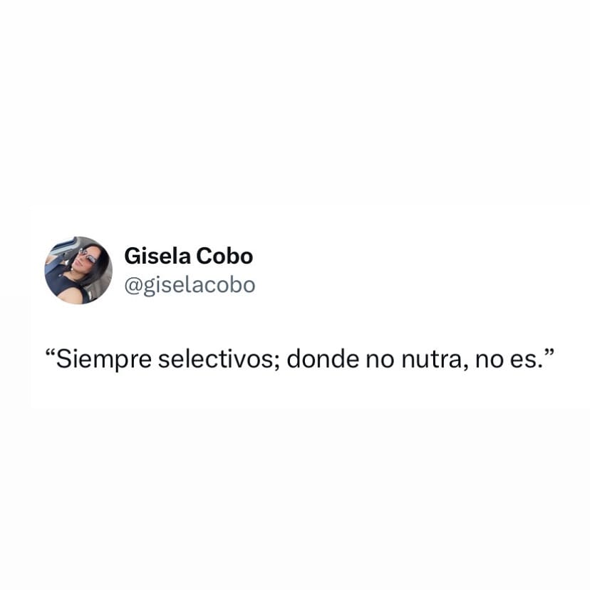 Post 10 by In Nutrition by @GiselaCobo on Instagram (image)