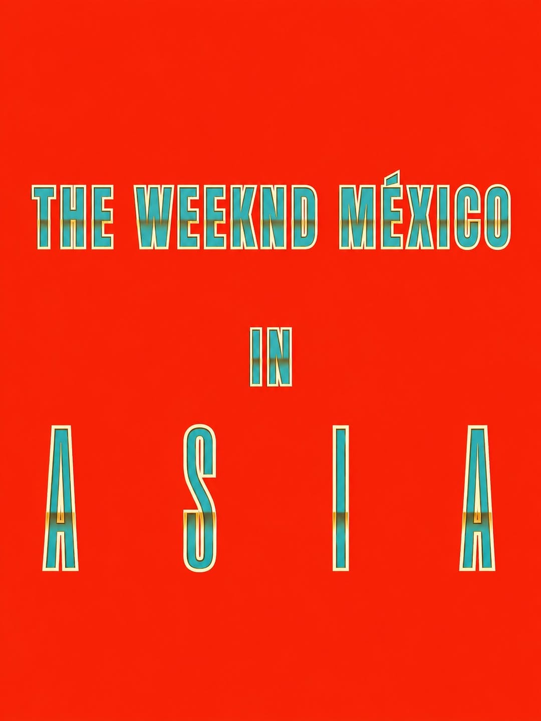 Post 5 by The Weeknd México on Instagram (image)