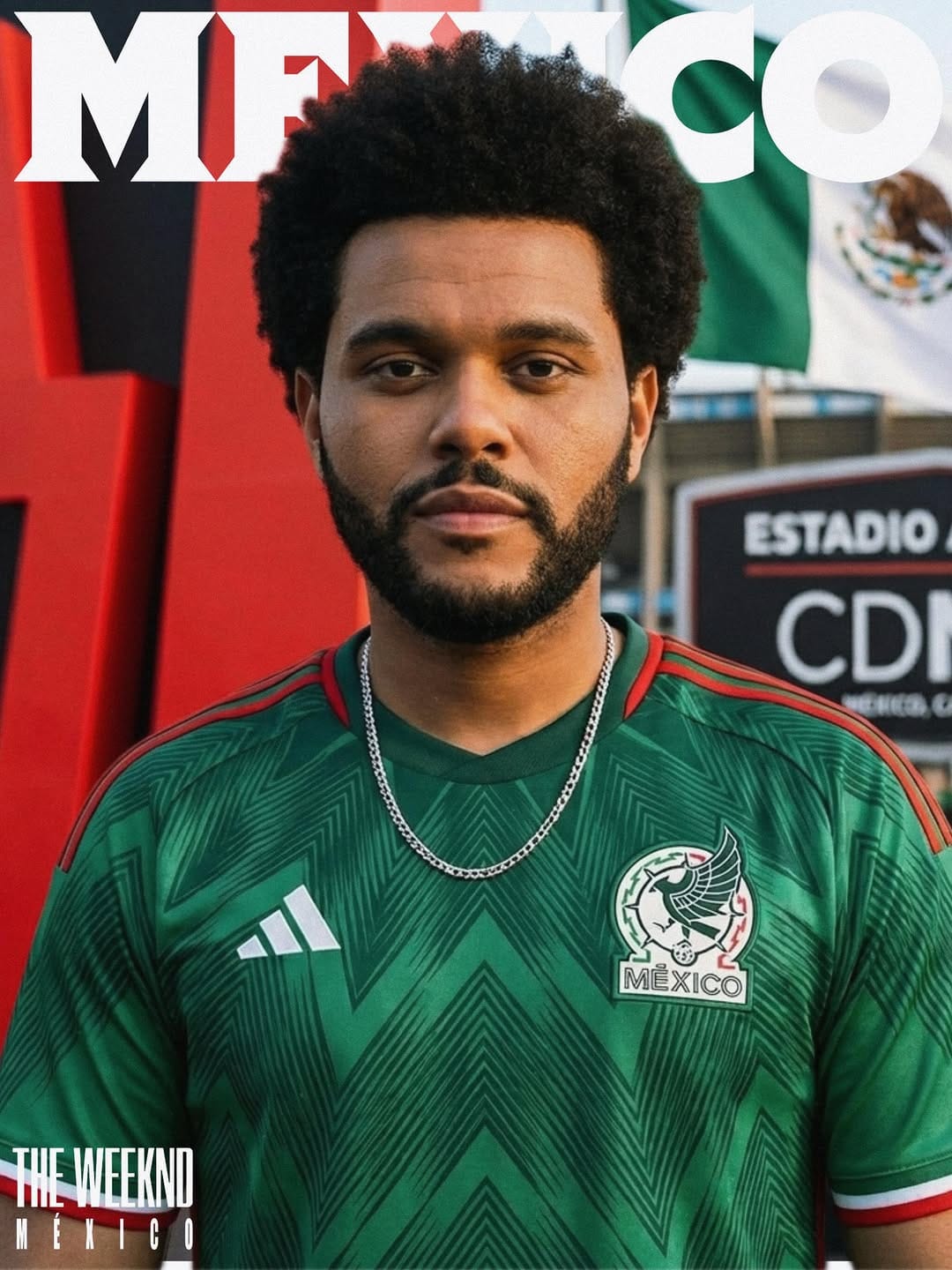 Post 1 by The Weeknd México on Instagram (image)