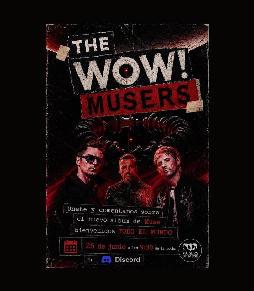 Post 1 by Musers of Muse 🇲🇽 on Instagram (image)