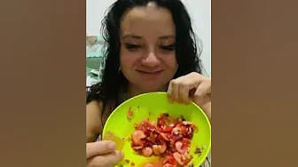 Post 1 by Carol Aghe eating on YouTube (video)