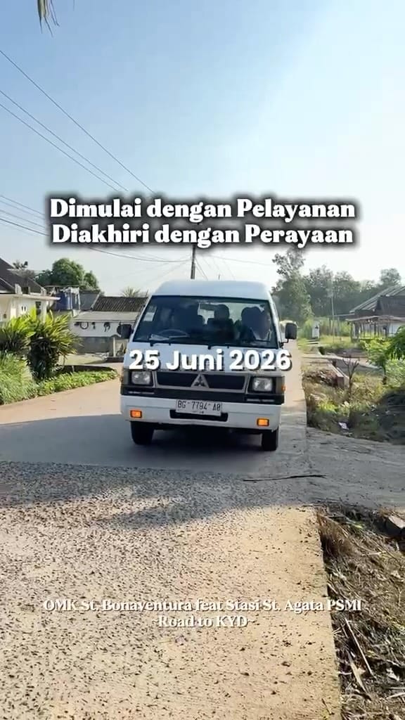 Post 2 by Komisi KOMSOS KA Palembang on Instagram (video)