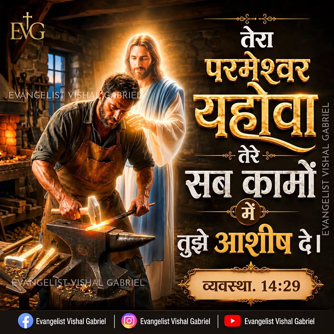 Post 10 by Evangelist Vishal Gabriel on Instagram (image)