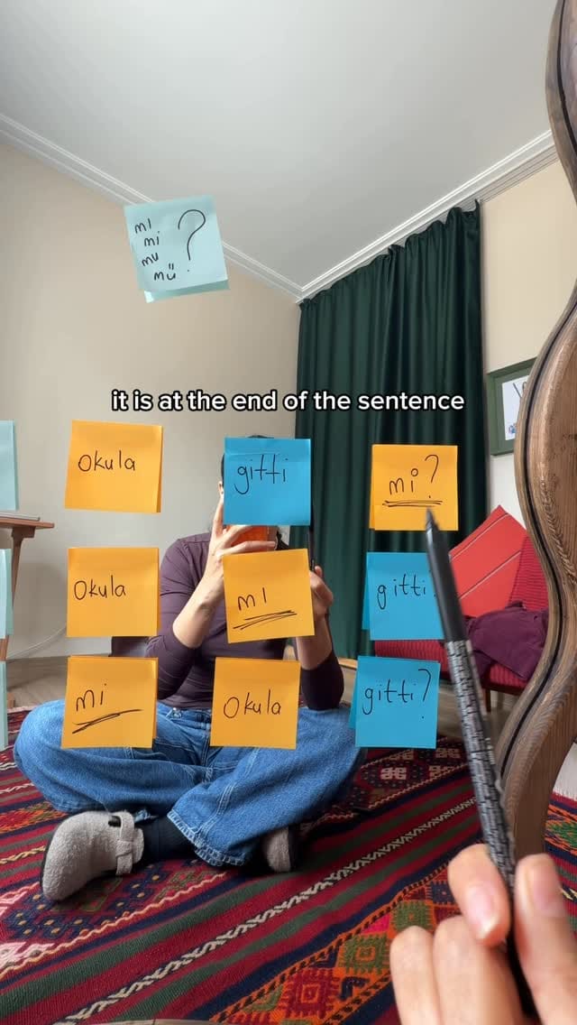 Post 10 by İpek | Turkish Tutor [Language Coach] on Instagram (video)
