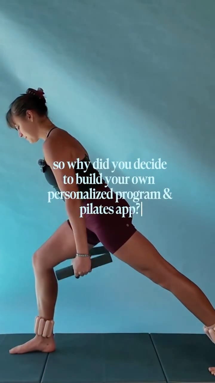 Post 3 by Abbey | Pilates & Digital Creator on Instagram (video)