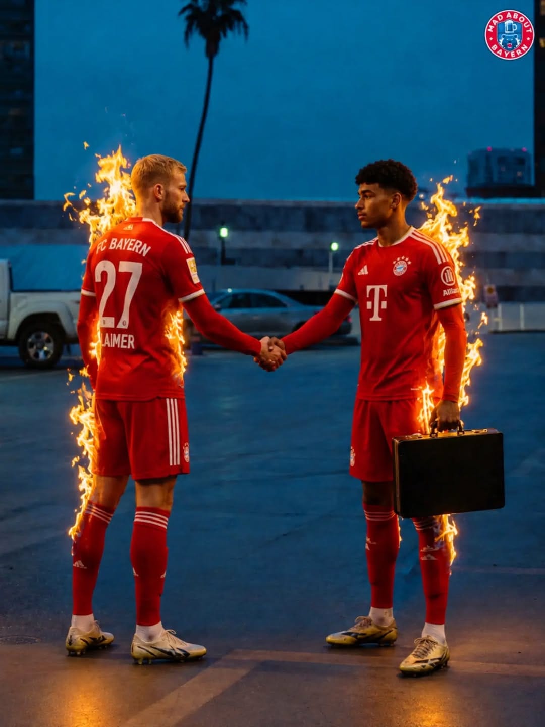 Post 2 by FC BAYERN 🔴⚪ on Instagram (image)