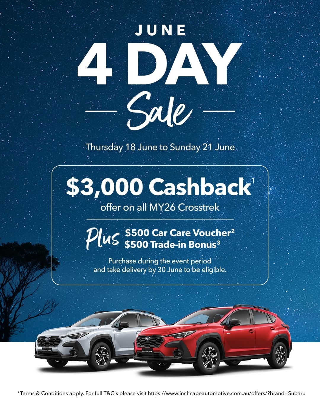 Post 7 by Inchcape Subaru Melbourne on Instagram (image)