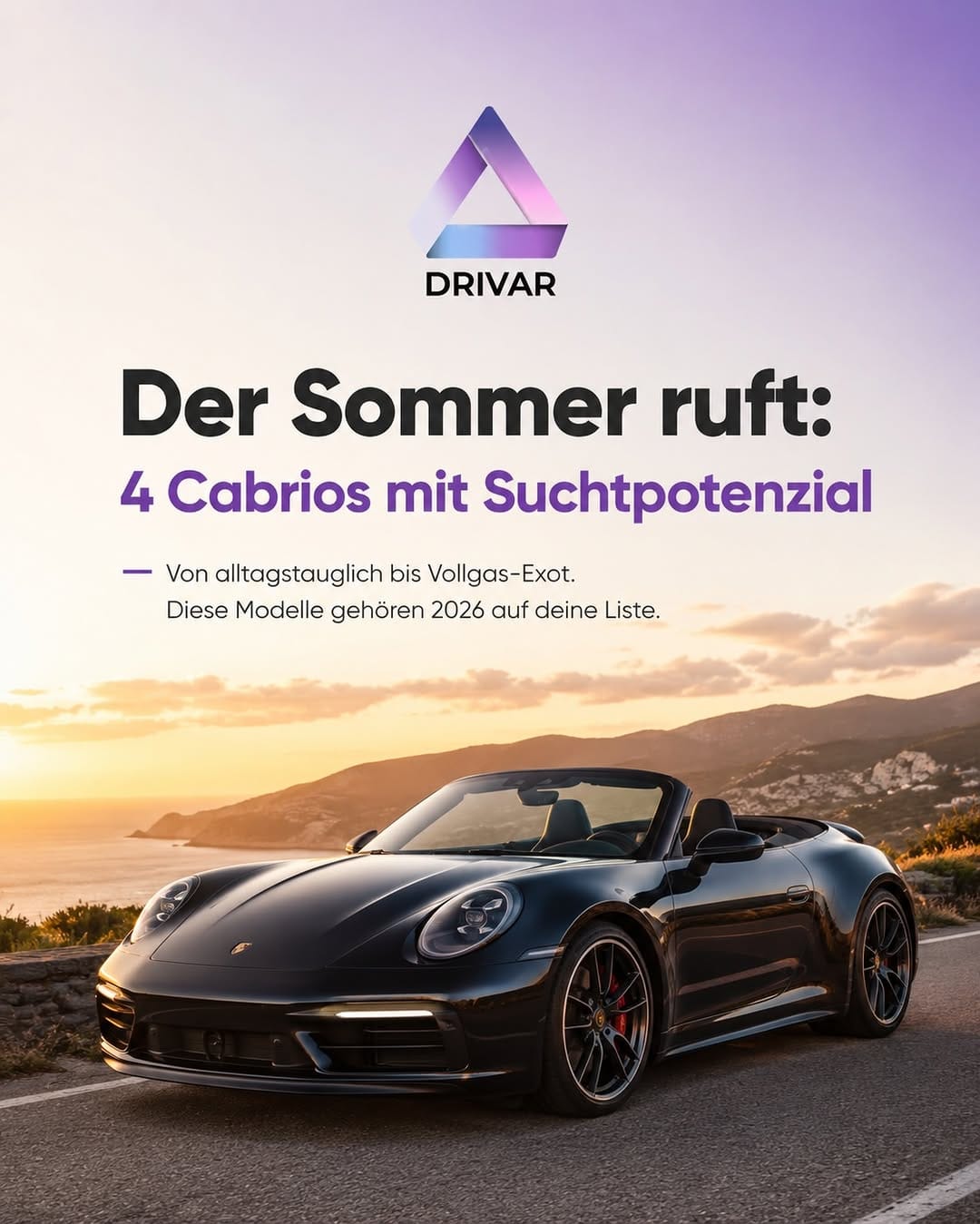 Post 7 by DRIVAR® - Sports/Luxury/Classic Car Sharing on Instagram (carousel)