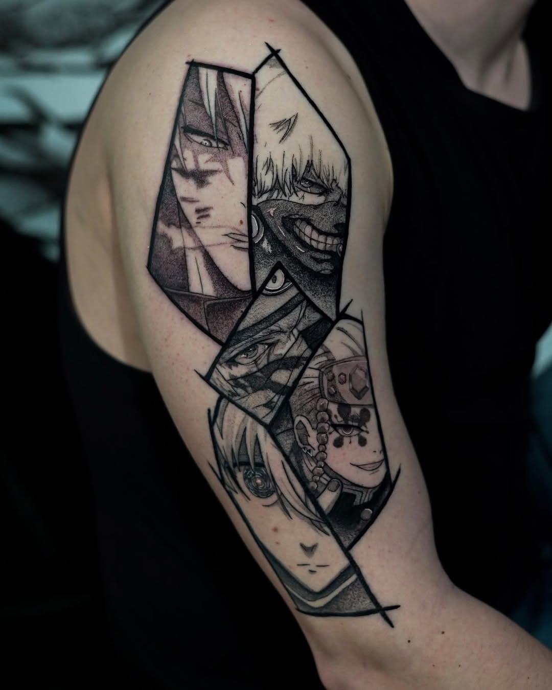 Post 10 by Tattoos by Dinh München on Instagram (carousel)