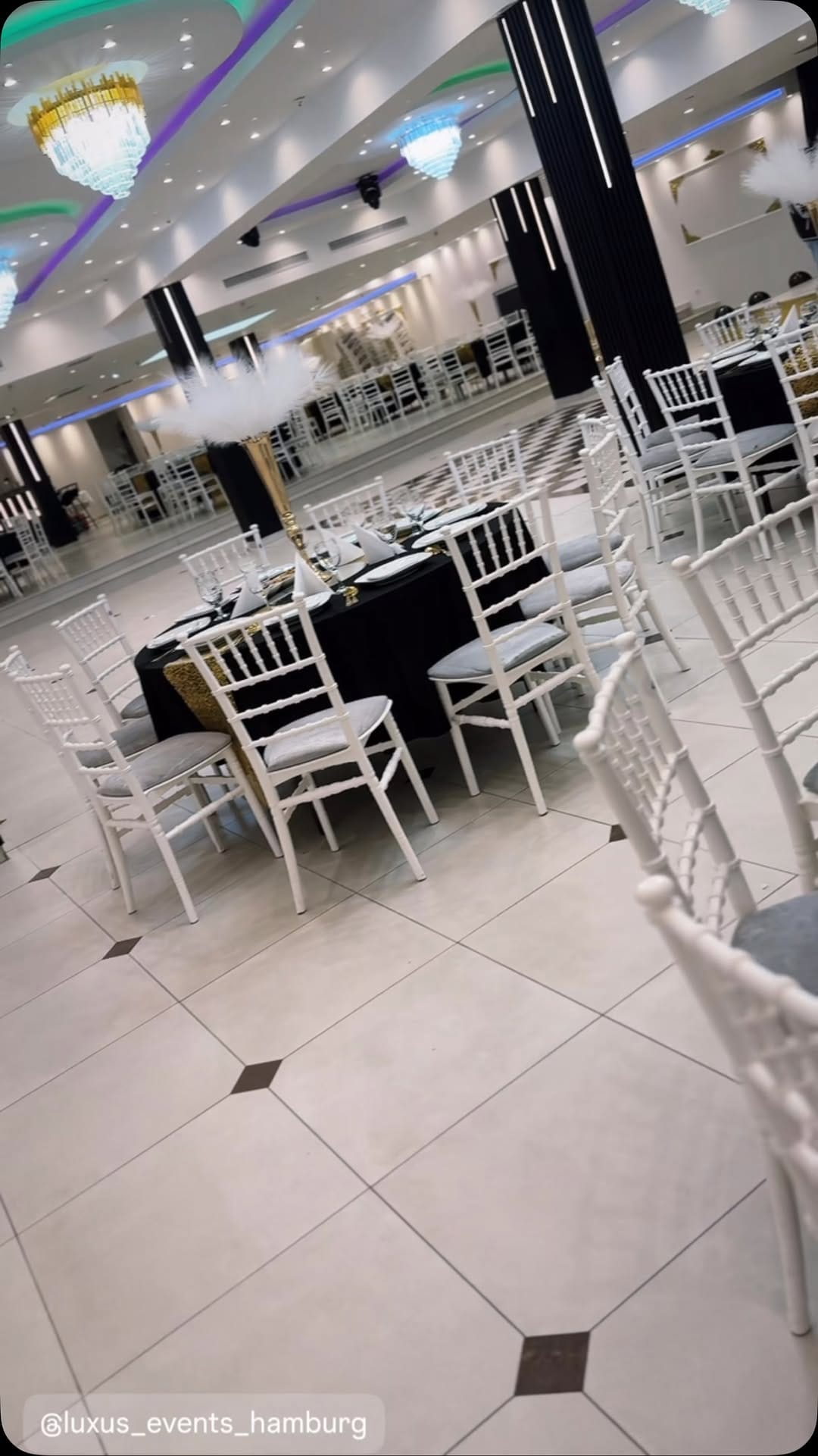 Post 8 by LUXUS EVENTS on Instagram (video)