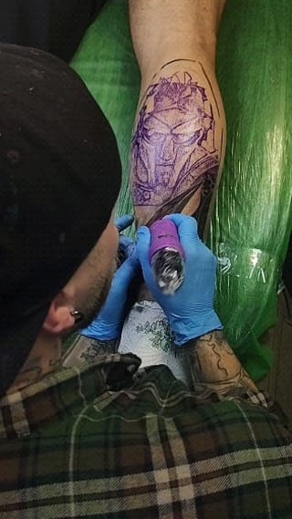 Post 3 by Hamburg tattoo / Tattoo artist Hamburg on Instagram (video)