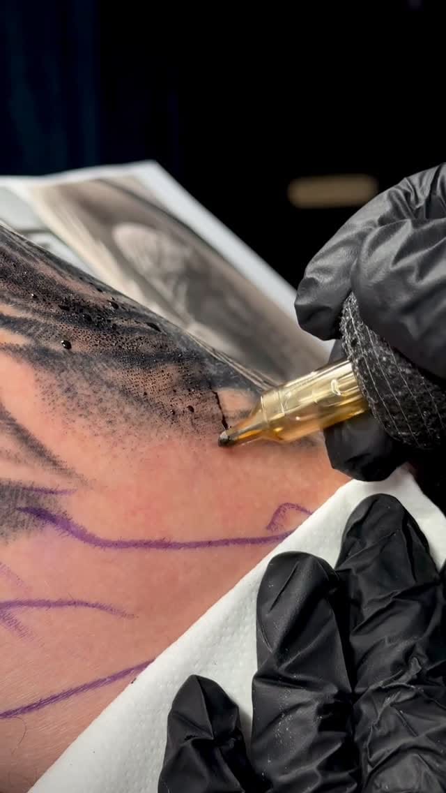 Post 2 by MOLFA I TATTOO STUDIO | Стокгольм on Instagram (video)