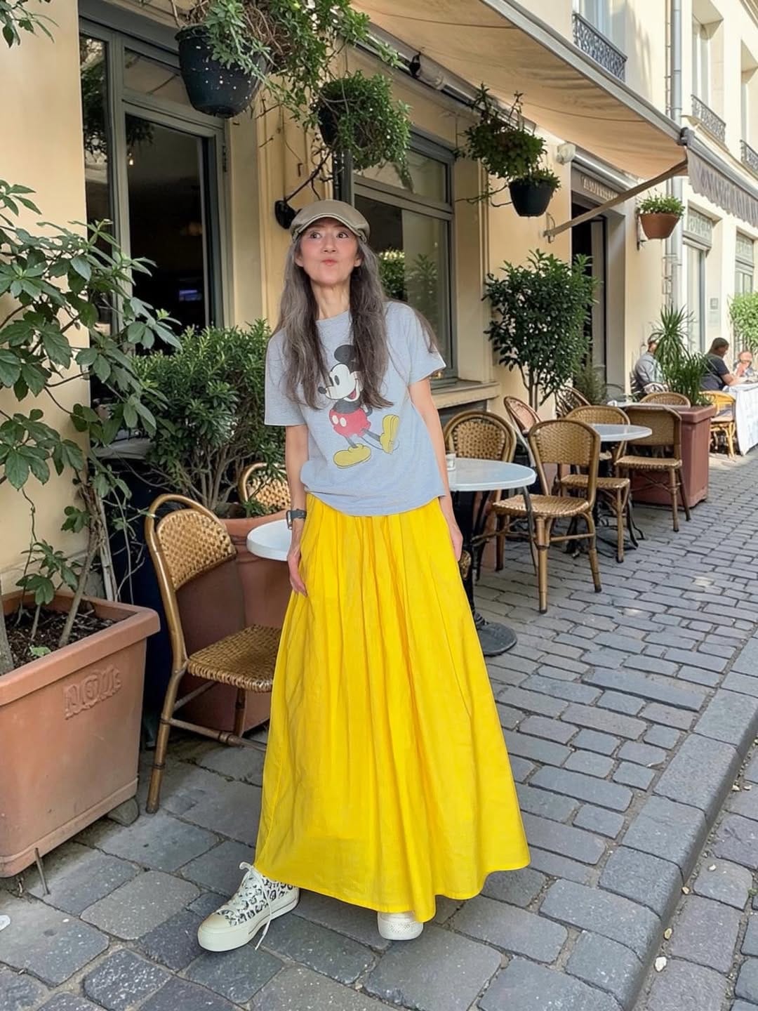 Post 7 by 𝔸𝕐𝕌𝕄𝕀 🤍 還暦グレイヘアコーデ on Instagram (carousel)