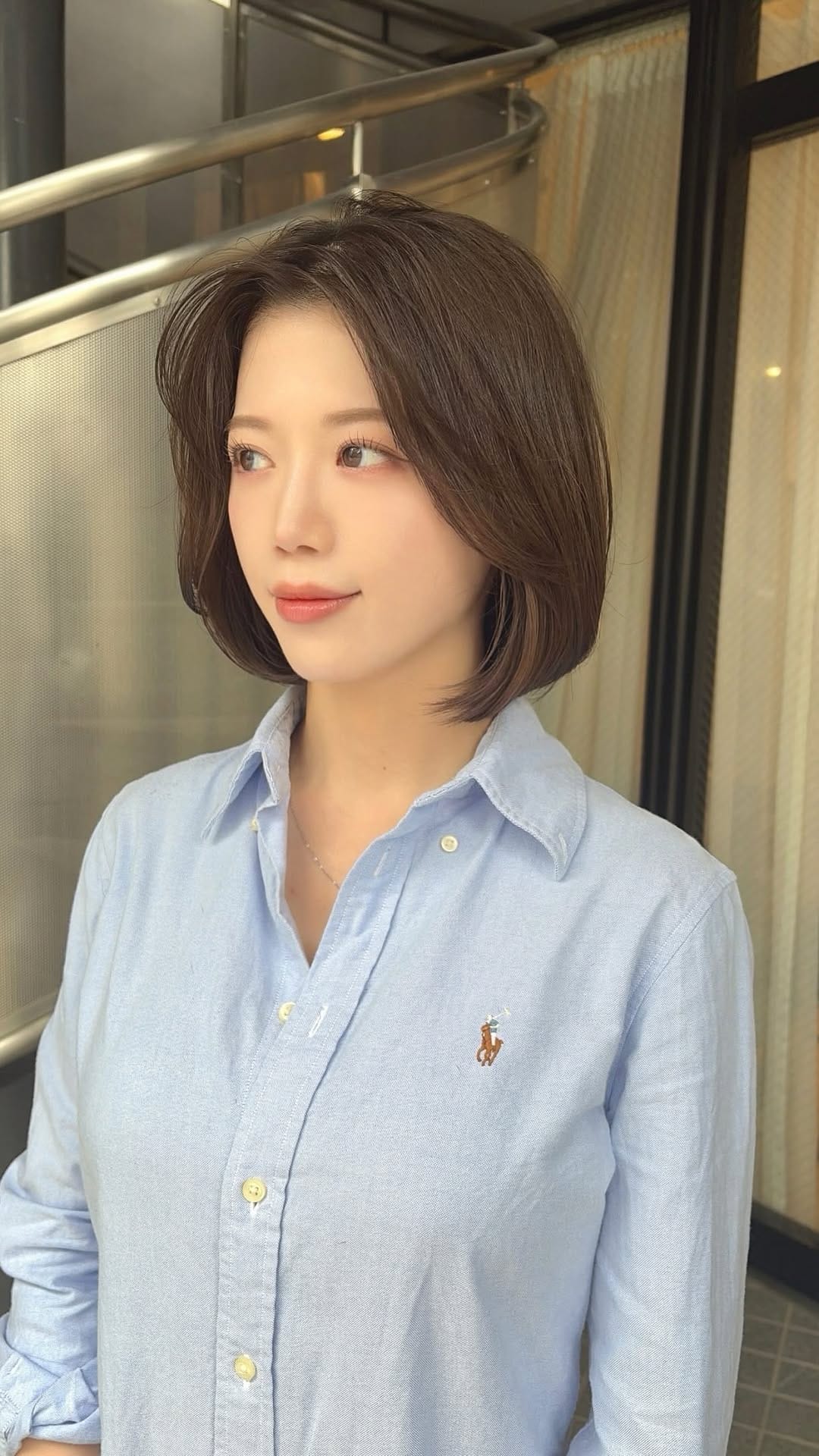 Post 2 by 大阪ボブ/韓国ボブ/顔まわり/中村萌/大阪/京橋 on Instagram (video)