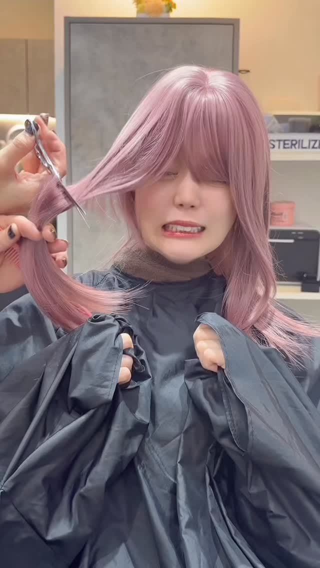 Post 3 by 長めショート | 丸み長めショート | 丸みショート|多毛 | ショートカット特化サロン／神田龍 on Instagram (video)