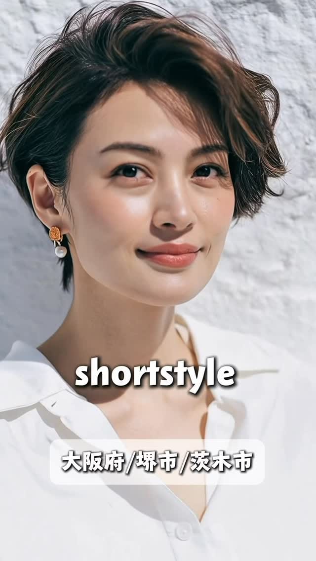 Post 4 by 長めショート | 丸み長めショート | 丸みショート|多毛 | ショートカット特化サロン／神田龍 on Instagram (video)