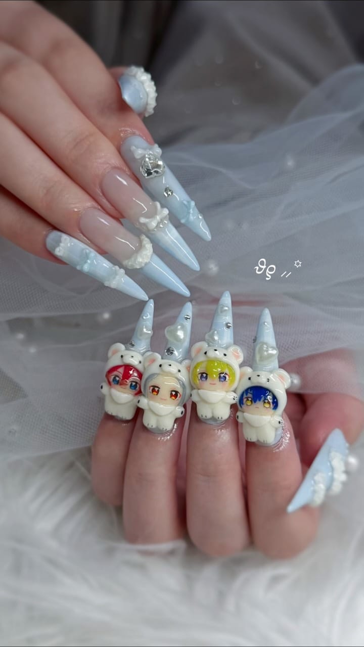 Post 4 by 723nails🐱痛ネイル/池袋/ご新規様予約可 on Instagram (video)