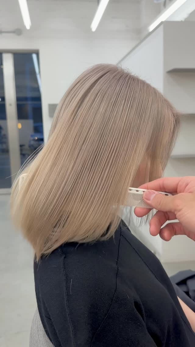 Post 4 by 藤田 ヒトシ/渋谷/広島/バタフライレイヤー/ダブルカラー/課外講師兼任 on Instagram (video)