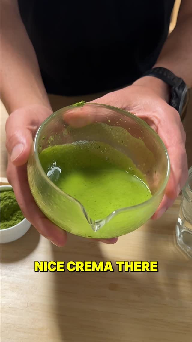 Post 3 by Purematcha - Whisk, Sip, Energise! on Instagram (video)