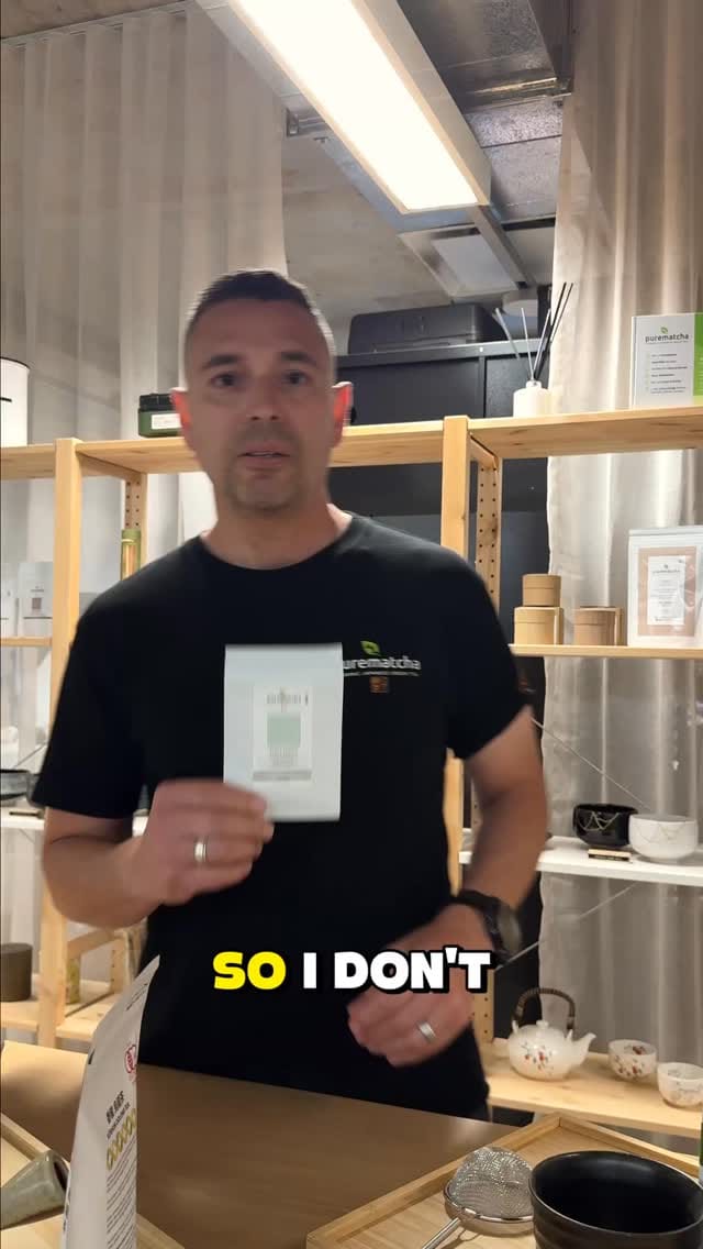 Post 5 by Purematcha - Whisk, Sip, Energise! on Instagram (video)