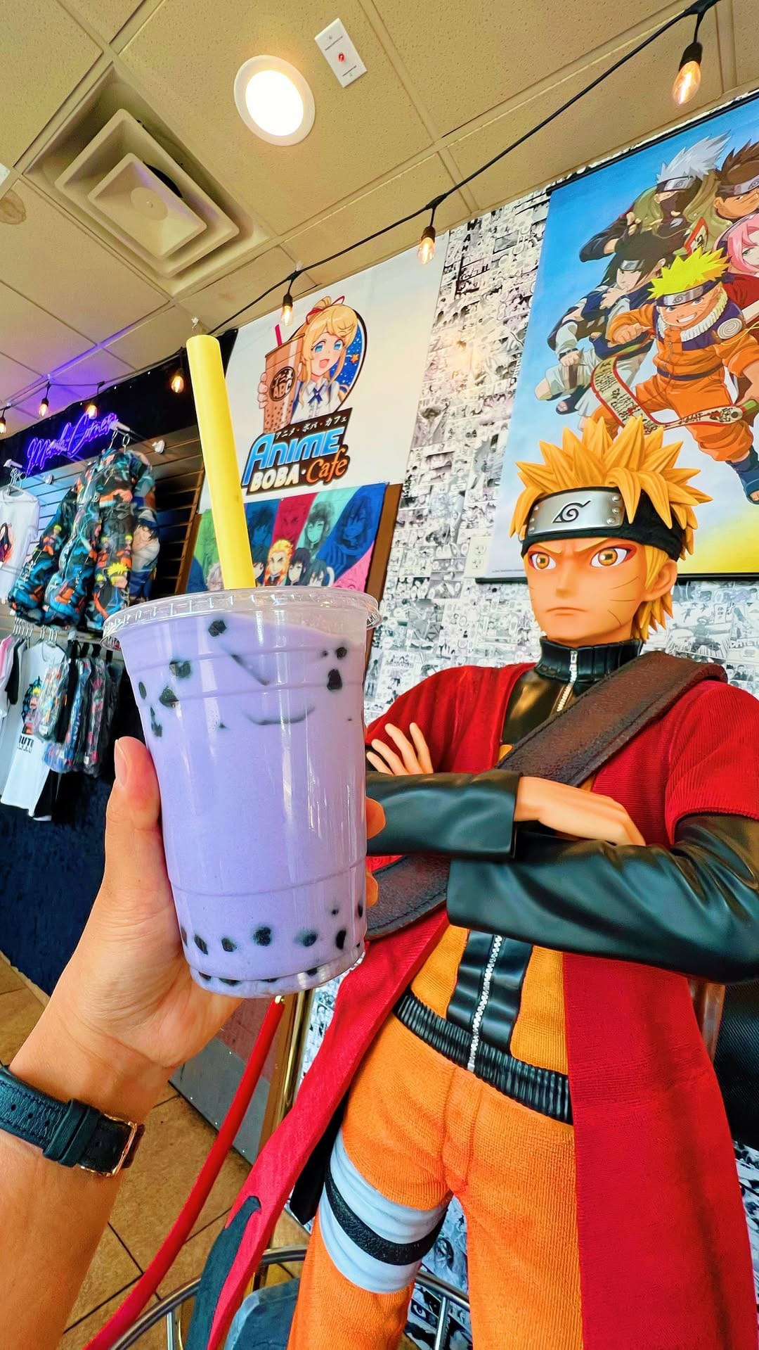 Post 10 by Anime Boba Cafe on Instagram (video)