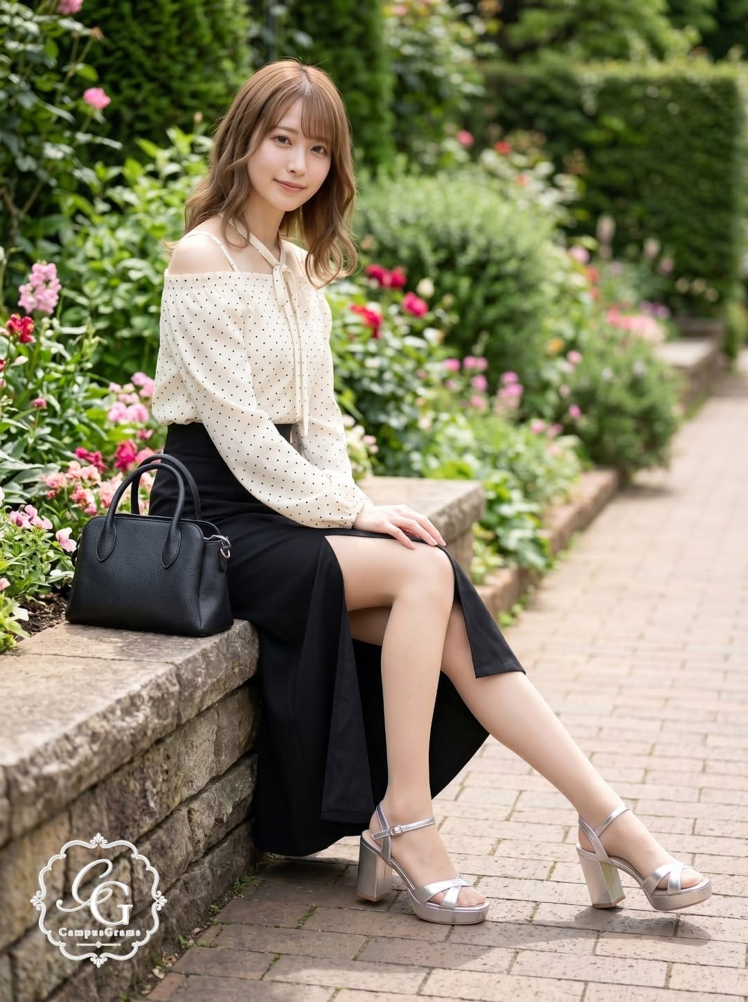 Post 2 by 美脚女子大生図鑑@CampusGrams on Instagram (image)