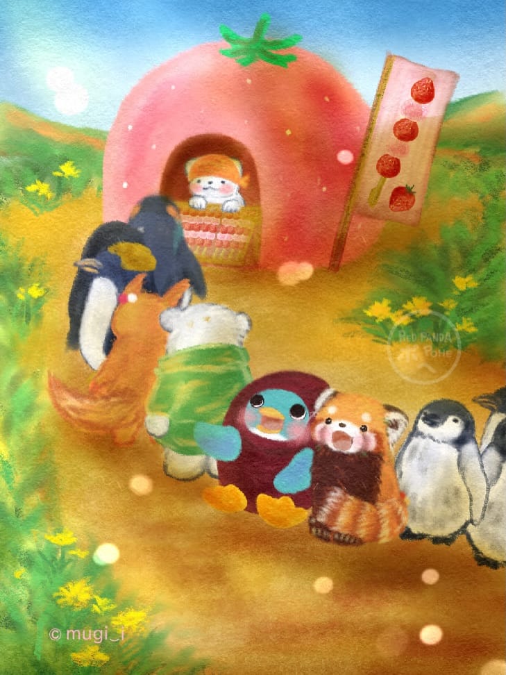 Post 5 by Ito Mugi | Red panda Pohe on Instagram (carousel)