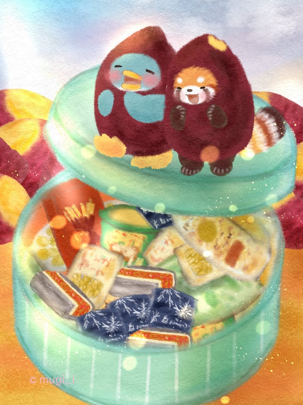 Post 6 by Ito Mugi | Red panda Pohe on Instagram (carousel)